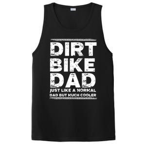 DIRT BIKE DAD Bike Cute Gift Motocross Enduro Funny Gift PosiCharge Competitor Tank