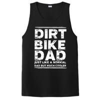 DIRT BIKE DAD Bike Cute Gift Motocross Enduro Funny Gift PosiCharge Competitor Tank