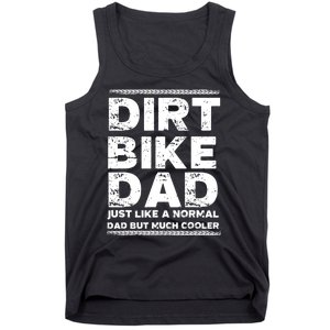 DIRT BIKE DAD Bike Cute Gift Motocross Enduro Funny Gift Tank Top