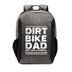 DIRT BIKE DAD Bike Cute Gift Motocross Enduro Funny Gift Vector Backpack