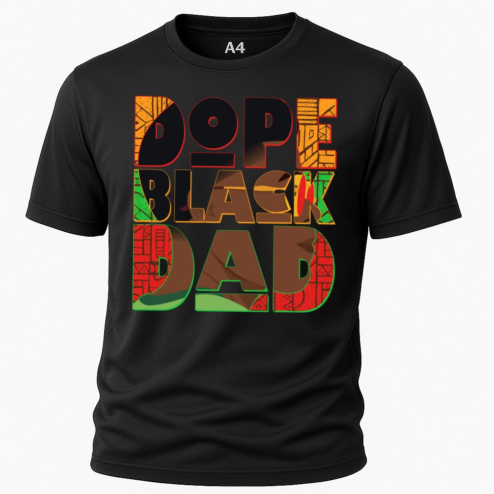 Dope Black Dad Performance Shirt