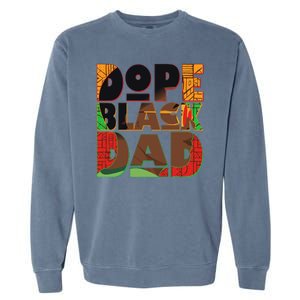 Dope Black Dad Garment-Dyed Sweatshirt