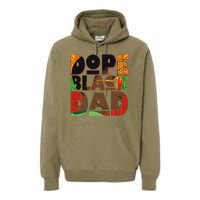 Dope Black Dad Premium Hoodie