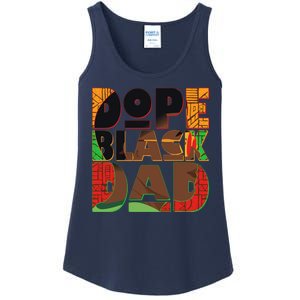 Dope Black Dad Ladies Essential Tank