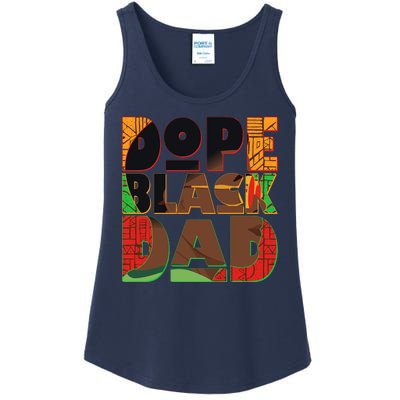 Dope Black Dad Ladies Essential Tank