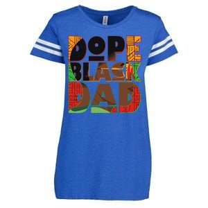 Dope Black Dad Enza Ladies Jersey Football T-Shirt