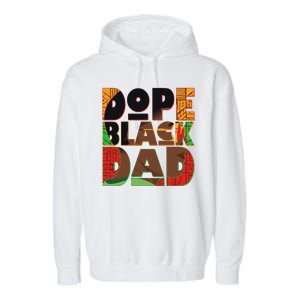 Dope Black Dad Garment-Dyed Fleece Hoodie