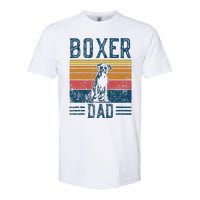 Dog Boxer Dad Vintage Boxer Dad Softstyle CVC T-Shirt