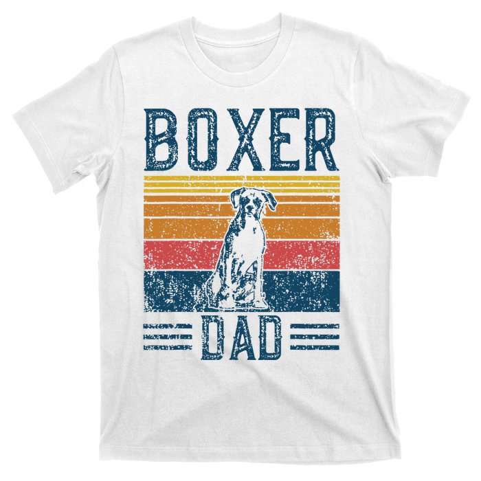 Dog Boxer Dad Vintage Boxer Dad T-Shirt