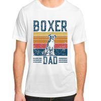 Dog Boxer Dad Vintage Boxer Dad Adult ChromaSoft Performance T-Shirt