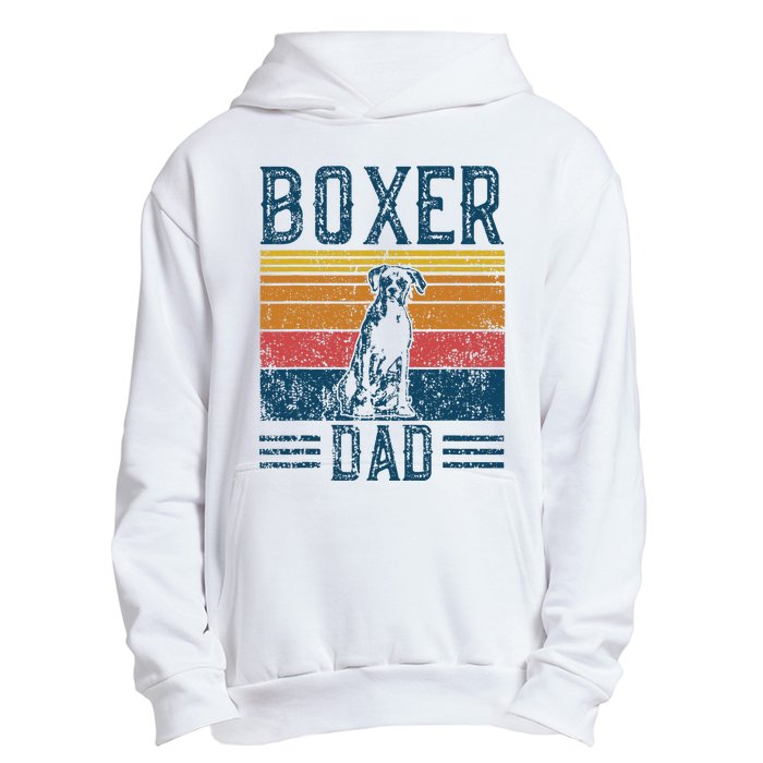 Dog Boxer Dad Vintage Boxer Dad Urban Pullover Hoodie