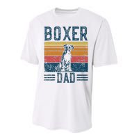 Dog Boxer Dad Vintage Boxer Dad Performance Sprint T-Shirt