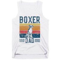 Dog Boxer Dad Vintage Boxer Dad Tank Top