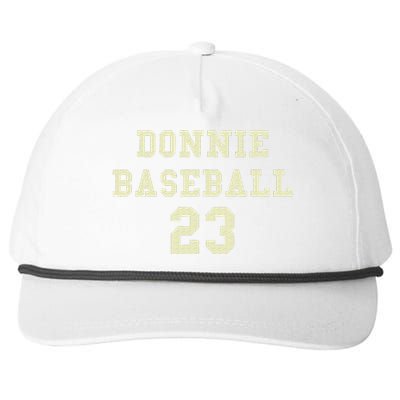 Donnie Baseball Snapback Five-Panel Rope Hat