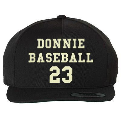 Donnie Baseball Wool Snapback Cap