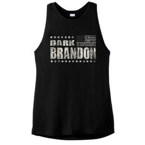 Dark Brandon Ladies PosiCharge Tri-Blend Wicking Tank