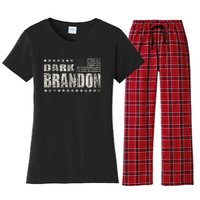 Dark Brandon Women's Flannel Pajama Set