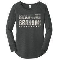 Dark Brandon Women's Perfect Tri Tunic Long Sleeve Shirt