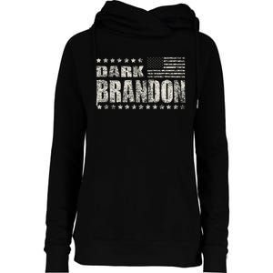 Dark Brandon Womens Funnel Neck Pullover Hood