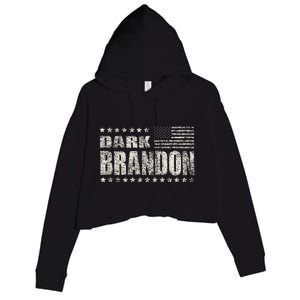 Dark Brandon Crop Fleece Hoodie