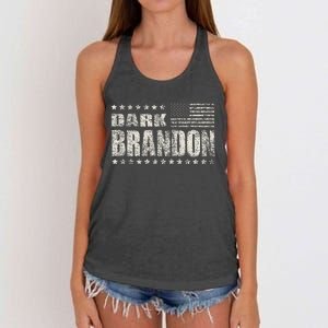 Dark Brandon Women's Knotted Racerback Tank