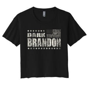 Dark Brandon Women's Crop Top Tee