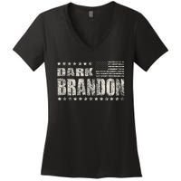 Dark Brandon Women's V-Neck T-Shirt