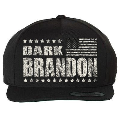 Dark Brandon Wool Snapback Cap