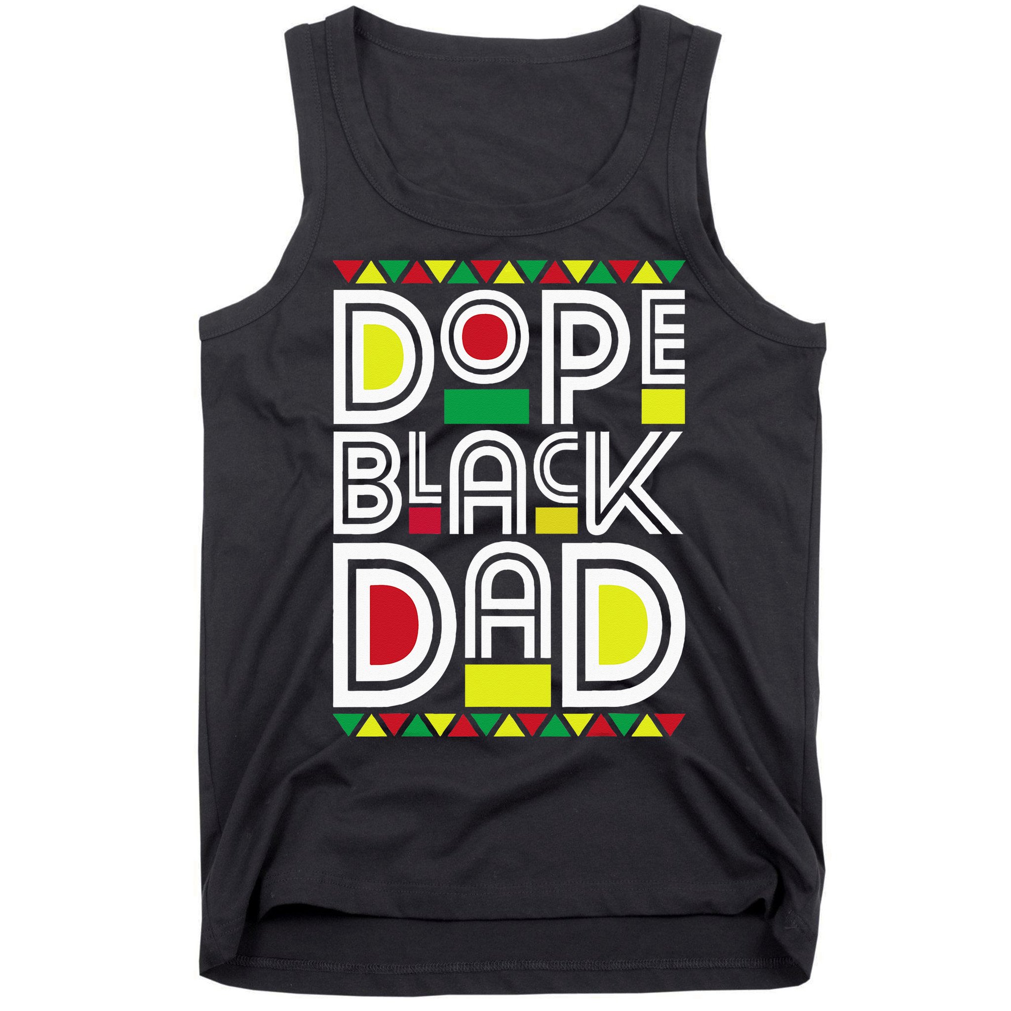 Dope Black Dad Black History Month Juneteenth 1865 Tank Top