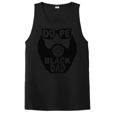 Dope Black Dad Gift Fathers Day PosiCharge Competitor Tank