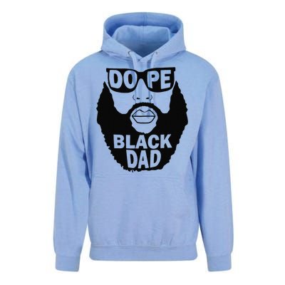 Dope Black Dad Gift Fathers Day Unisex Surf Hoodie