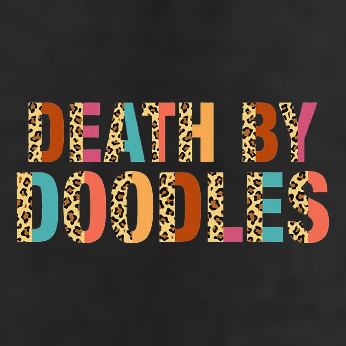 Death By Doodles Dog Groomer Dog Grooming Leopard Print Golf Towel