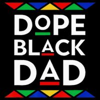 Dope Black Dad Cool Father's Day Gift African American Pride Doggie Tank