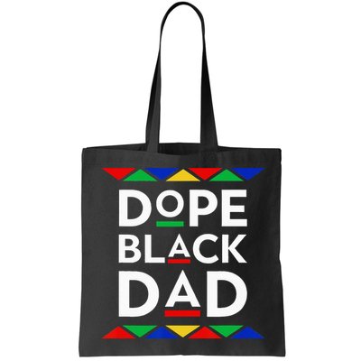 Dope Black Dad Cool Father's Day Gift African American Pride Bag