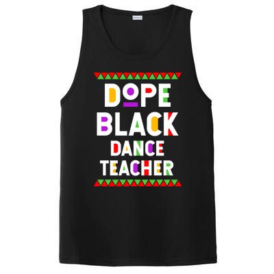 Dope Black Dance Teacher African American Job Proud Gift PosiCharge Competitor Tank