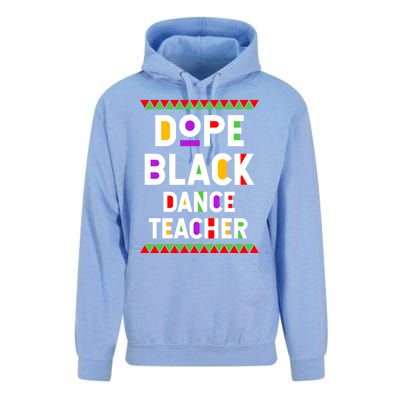 Dope Black Dance Teacher African American Job Proud Gift Unisex Surf Hoodie