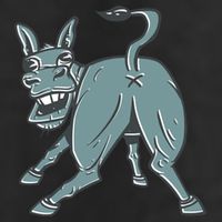 Amazing Donkey Butt Microfiber Hand Towel