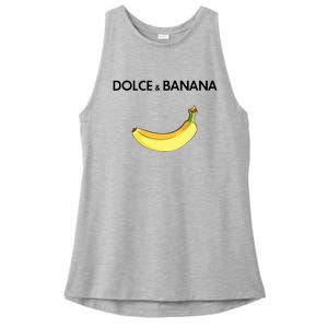 Dolce & Banana Ladies PosiCharge Tri-Blend Wicking Tank