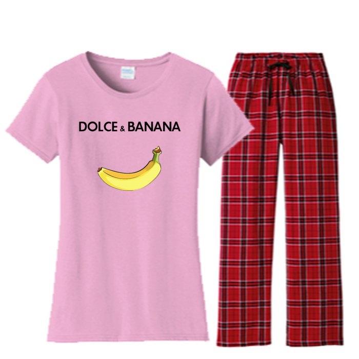 Dolce & Banana Women's Flannel Pajama Set