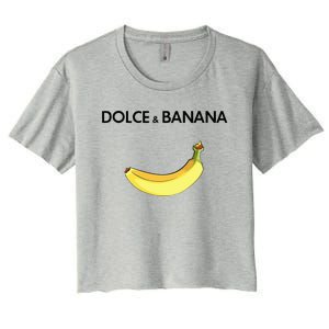 Dolce & Banana Women's Crop Top Tee