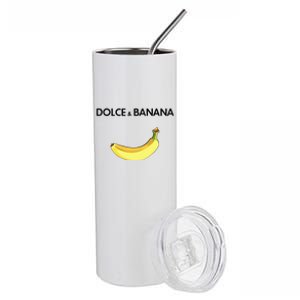 Dolce & Banana Stainless Steel Tumbler