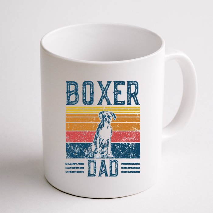 Dog Boxer Dad Vintage Boxer Dad Coffee Mug