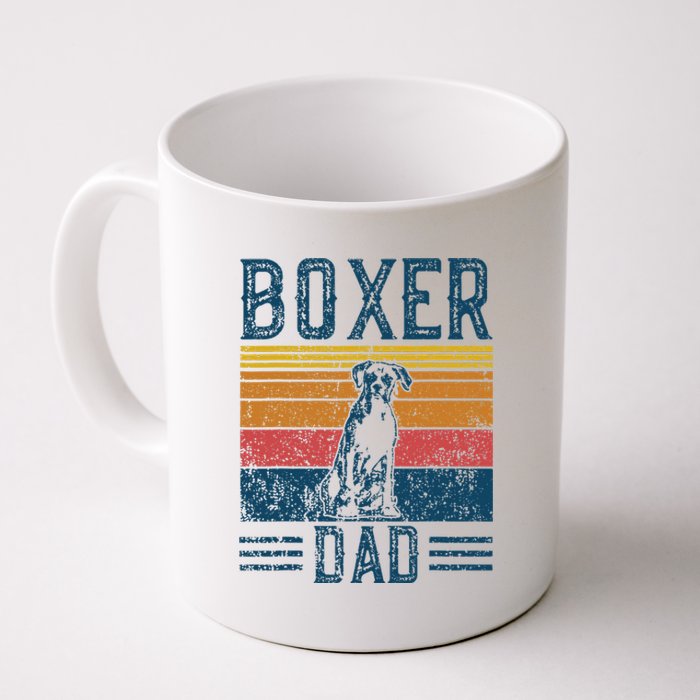 Dog Boxer Dad Vintage Boxer Dad Coffee Mug