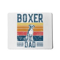 Dog Boxer Dad Vintage Boxer Dad Mousepad