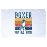 Dog Boxer Dad Vintage Boxer Dad Microfiber Hand Towel