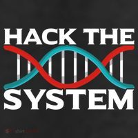 Diy Biology Dna Double Helix Hack The System Biohacker Gift Cool Comfort Performance Bucket Hat