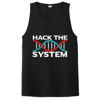Diy Biology Dna Double Helix Hack The System Biohacker Gift PosiCharge Competitor Tank