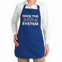 Diy Biology Dna Double Helix Hack The System Biohacker Gift Apron