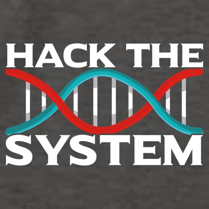 Diy Biology Dna Double Helix Hack The System Biohacker Gift Vector Backpack