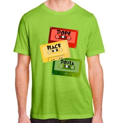 Dope Black Doula Black History Month Black Birth Matters Gift Adult ChromaSoft Performance T-Shirt